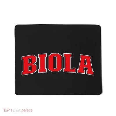 Biola California Souvenir Trip College Style Red Mousepad