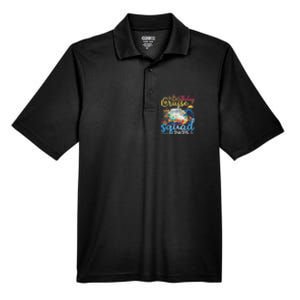 Birthday Cruise Squad 2025 Family Cruise Vacation Birthday Men's Origin Performance Pique Polo