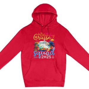 Birthday Cruise Squad 2025 Family Cruise Vacation Birthday Premium Pullover Hoodie