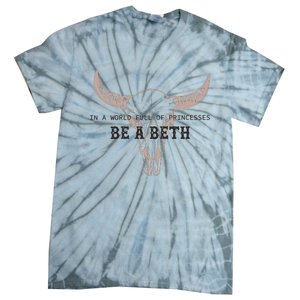 Boho Cow Skull Howdy Wild West Tie-Dye T-Shirt