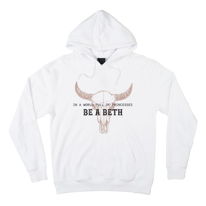 Boho Cow Skull Howdy Wild West Hoodie