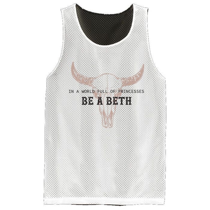 Boho Cow Skull Howdy Wild West Mesh Reversible Basketball Jersey Tank