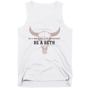 Boho Cow Skull Howdy Wild West Tank Top