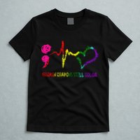 Broken Crayons Still Color Mental Health Awareness Semicolon T-Shirt