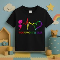 Broken Crayons Still Color Mental Health Awareness Semicolon Toddler T-Shirt