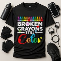 Broken Crayons Still Color Mental Health Awareness Supporter Performance Shirt