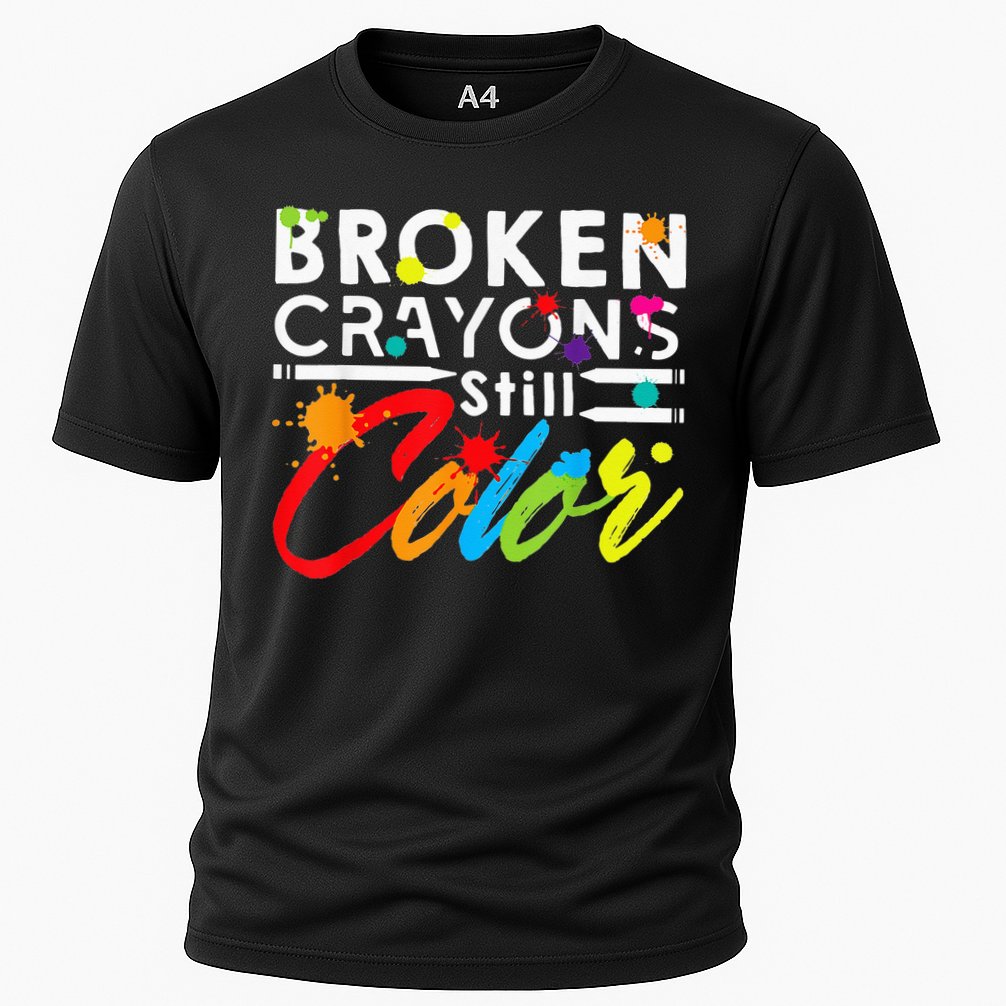 Broken Crayons Still Color Mental Health Awareness Performance Shirt