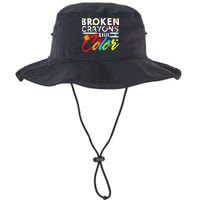 Broken Crayons Still Color Mental Health Awareness Bucket Hat