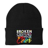 Broken Crayons Still Color Mental Health Awareness Beanie