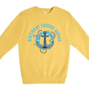 Birthday Cruise Squad Gift Premium Crewneck Sweatshirt