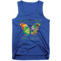 Broken Crayons Still Colors Tal Health Awareness Great Gift Tank Top