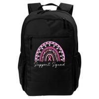 Breast Cancer Support Squad Breast Cancer Awareness Daily Commute Backpack