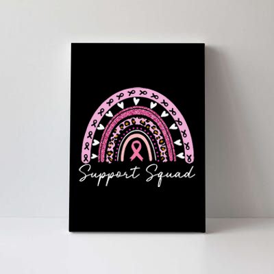 Breast Cancer Support Squad Breast Cancer Awareness Canvas