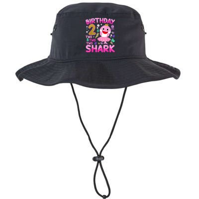 Baby Cute Shark 2nd Birthday Boy Girl 2 Year Old Gifts Bucket Hat