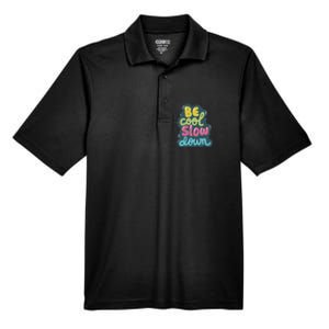 Be Cool Slow Down Men's Origin Performance Pique Polo