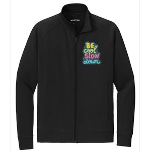 Be Cool Slow Down Stretch Full-Zip Cadet Jacket