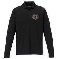 Broken Crayons Still Color Mental Health Awareness Supporter Performance Long Sleeve Polo