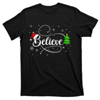 Believe Christmas Santa Holiday T-Shirt