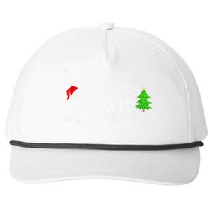 Believe Christmas Santa Holiday Snapback Five-Panel Rope Hat