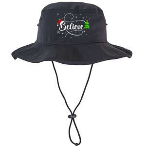 Believe Christmas Santa Holiday Legacy Cool Fit Booney Bucket Hat