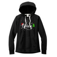 Believe Christmas Santa Holiday Women's Fleece Hoodie