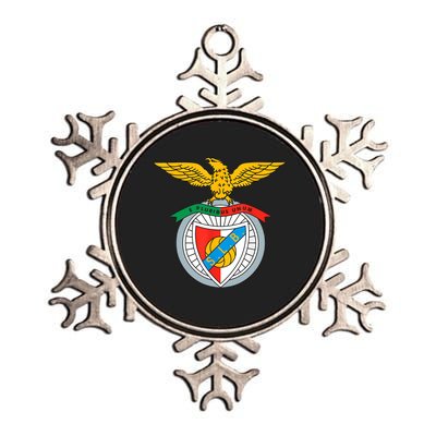 Benfica Club Supporter Fan Portugal Portuguese Metallic Star Ornament