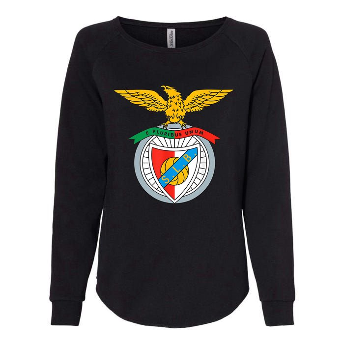 Benfica Club Supporter Fan Portugal Portuguese Womens California Wash Sweatshirt