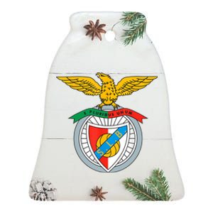 Benfica Club Supporter Fan Portugal Portuguese Ceramic Bell Ornament