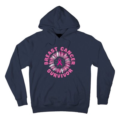 Breast Cancer Survivor Pink Ribbon Hoodie