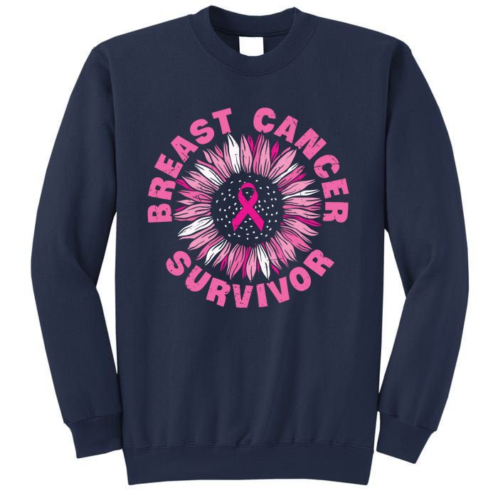 Breast Cancer Survivor Pink Ribbon Sweatshirt