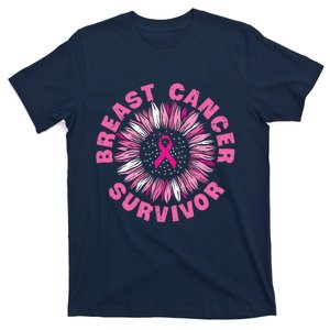 Breast Cancer Survivor Pink Ribbon T-Shirt