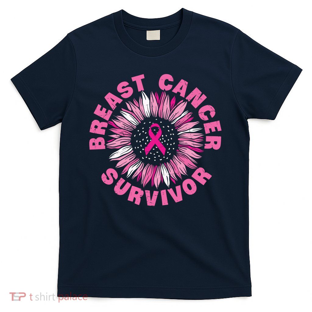 Breast Cancer Survivor Pink Ribbon T-Shirt