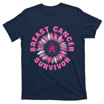 Breast Cancer Survivor Pink Ribbon T-Shirt