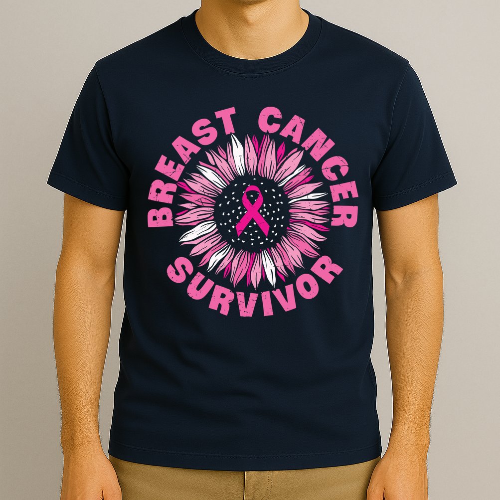 Breast Cancer Survivor Pink Ribbon T-Shirt