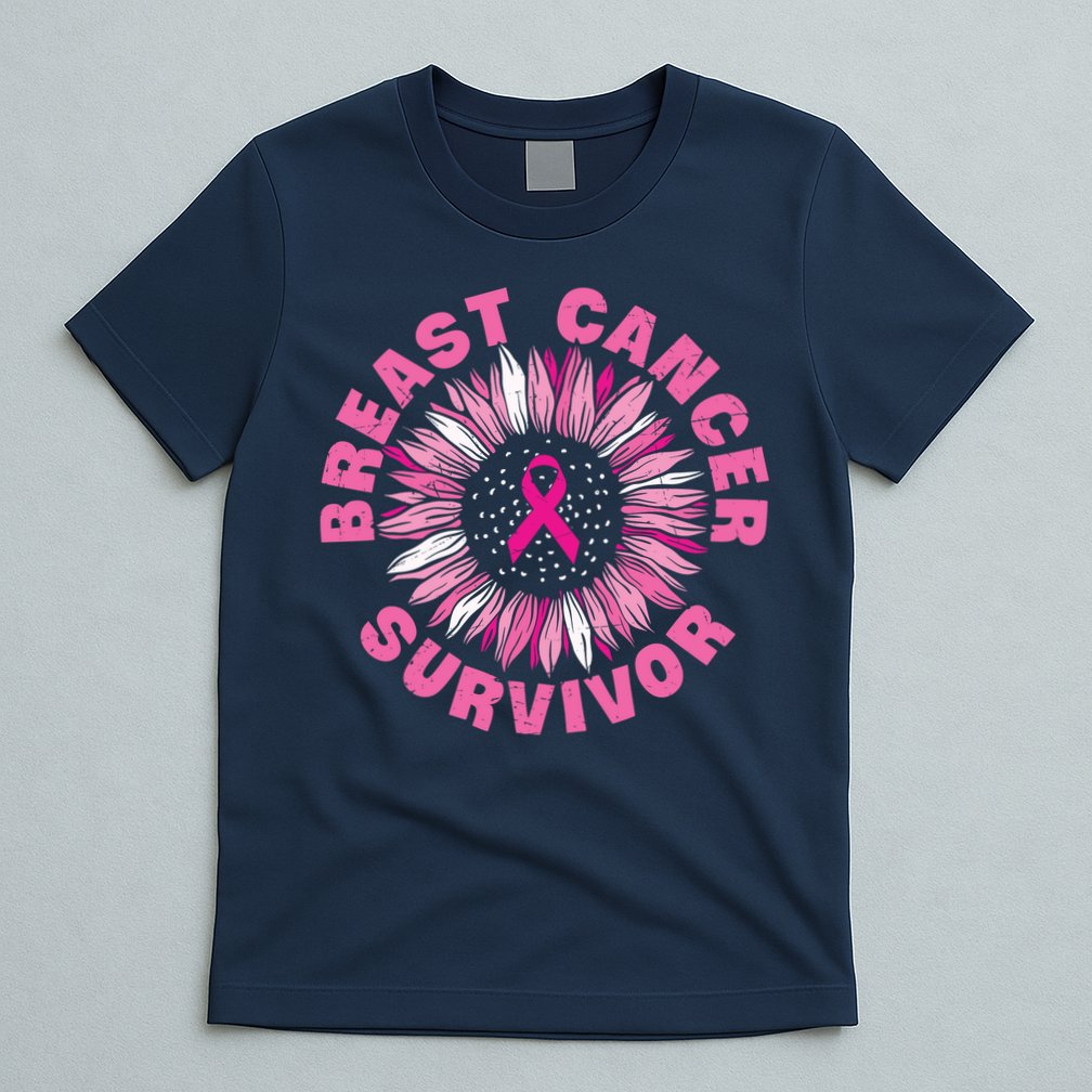 Breast Cancer Survivor Pink Ribbon T-Shirt