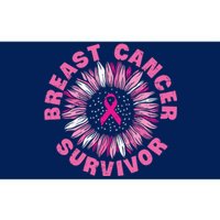 Breast Cancer Survivor Pink Ribbon Bumper Sticker