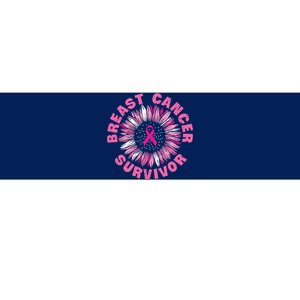 Breast Cancer Survivor Pink Ribbon Bumper Sticker