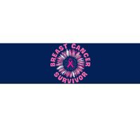 Breast Cancer Survivor Pink Ribbon Bumper Sticker