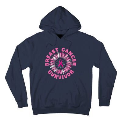 Breast Cancer Survivor Pink Ribbon Tall Hoodie