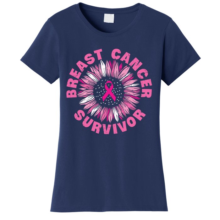 Breast Cancer Survivor Pink Ribbon Women's T-Shirt