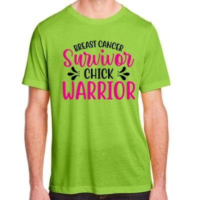 Breast Cancer Survivor Chick Warrior Adult ChromaSoft Performance T-Shirt