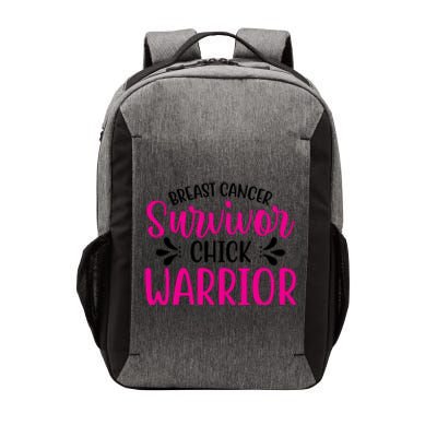 Breast Cancer Survivor Chick Warrior Vector Backpack