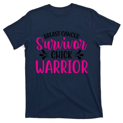 Breast Cancer Survivor Chick Warrior T-Shirt