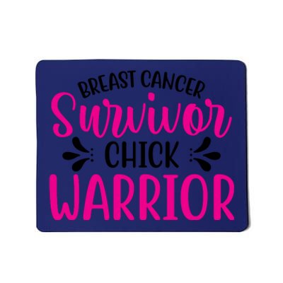 Breast Cancer Survivor Chick Warrior Mousepad