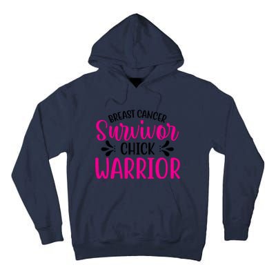 Breast Cancer Survivor Chick Warrior Tall Hoodie