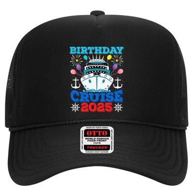Birthday Cruise Squad 2025 Family Birthday Party Vacation Trucker Hat