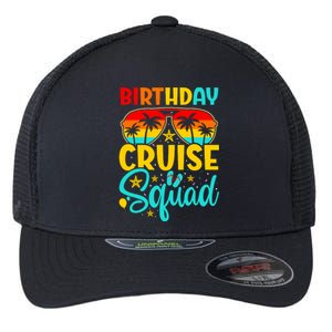 Birthday Cruise Squad Cruising Vacation Funny Crew Flexfit Unipanel Trucker Cap