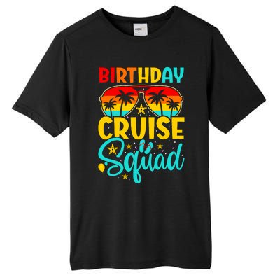 Birthday Cruise Squad Cruising Vacation Funny Crew Tall Fusion ChromaSoft Performance T-Shirt