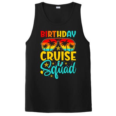 Birthday Cruise Squad Cruising Vacation Funny Crew PosiCharge Competitor Tank