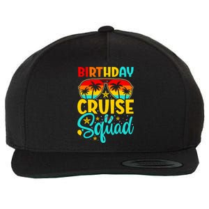 Birthday Cruise Squad Cruising Vacation Funny Crew Wool Snapback Cap